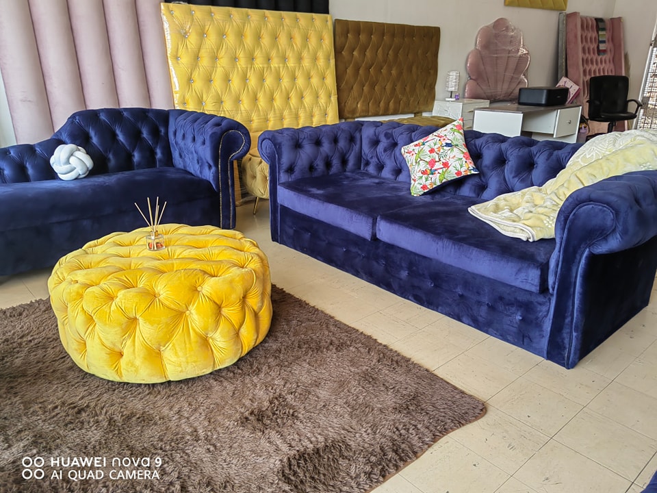 Blue Sofas